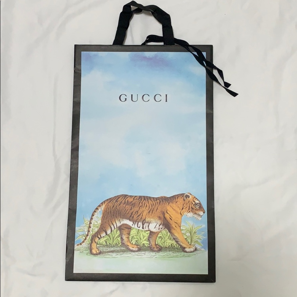Gucci shopper shopping paper bag